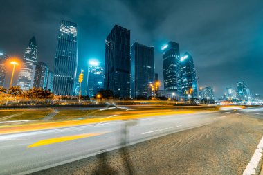 Shenzhen şehrinde şehir trafiği