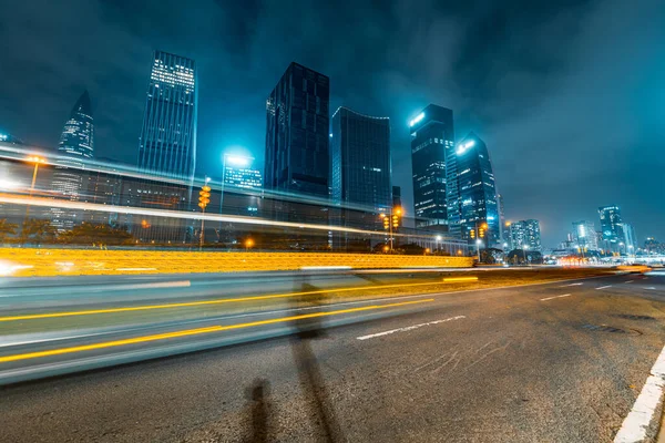 Tráfego Urbano Cidade Shenzhen — Fotografia de Stock