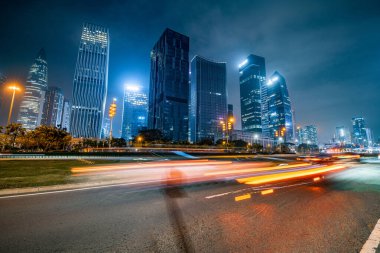 Shenzhen şehrinde şehir trafiği
