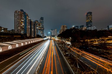 Shenzhen şehrinde şehir trafiği