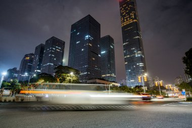 Shenzhen şehrinde şehir trafiği