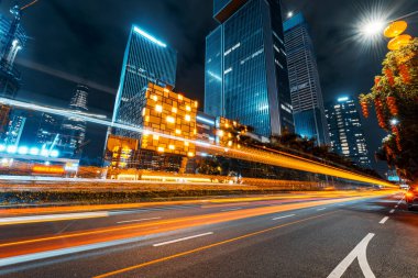 Shenzhen şehrinde şehir trafiği