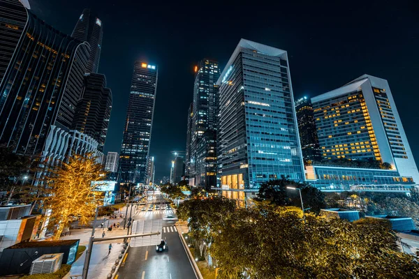 Shenzhen şehrinde şehir trafiği