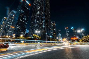 Shenzhen şehrinde şehir trafiği