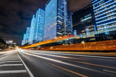 Shenzhen şehrinde şehir trafiği