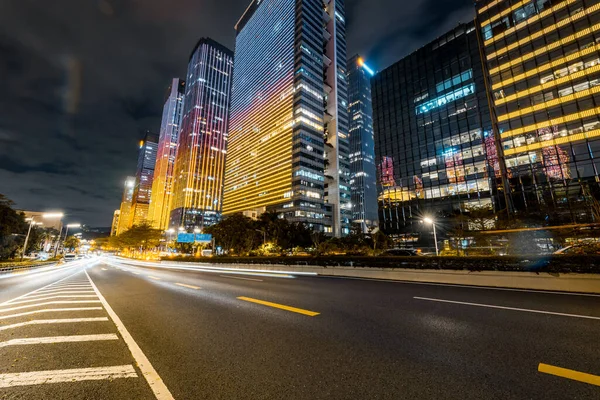 Stadtverkehr Der Stadt Shenzhen — Stockfoto