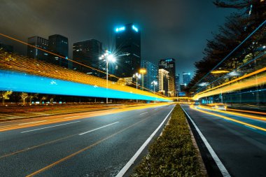 Shenzhen şehrinde şehir trafiği