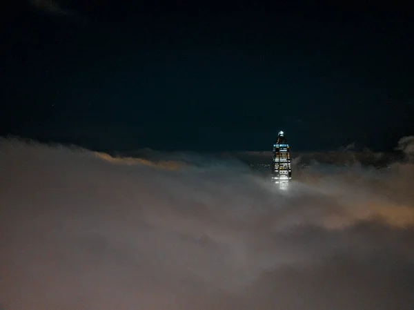 Flygfoto Shenzhen Stad — Stockfoto