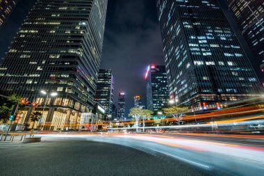 Shenzhen şehrinde şehir trafiği
