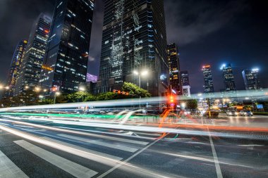 Shenzhen şehrinde şehir trafiği