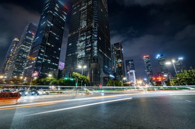 Shenzhen şehrinde şehir trafiği