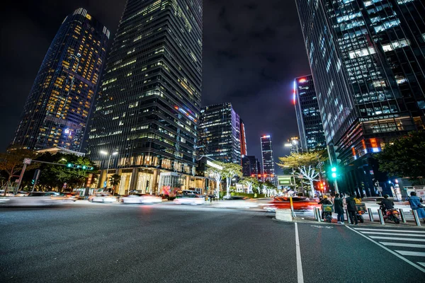 Stadstrafik Shenzhen Stad — Stockfoto