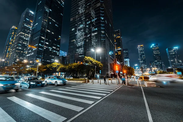 Traffico Urbano Nella Città Shenzhen — Foto Stock