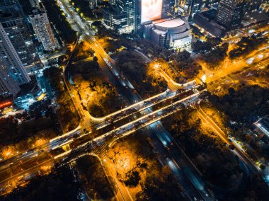 Shenzhen şehrinin hava fotoğrafçılığı