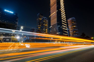 Shenzhen şehrinde şehir trafiği