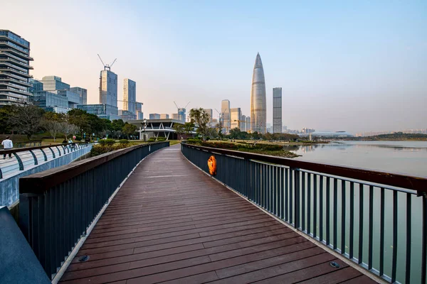 Parco Urbano Shenzhen Cina Immagini Stock Royalty Free