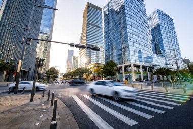 Shenzhen şehrinde şehir trafiği