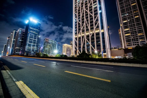 Tráfego Urbano Cidade Shenzhen Imagem De Stock