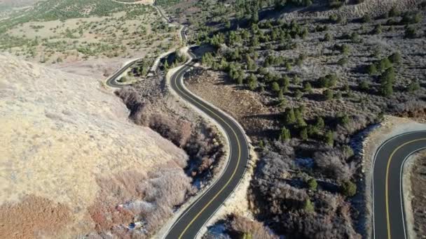 Sal Loop Road Реки Колорадо Гор Сал Предложить Некоторые Захватывающие — стоковое видео