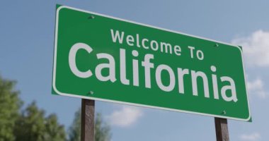 California Yeşil Yol Tabelasına hoş geldiniz..