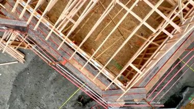 Ev Yapım Alanının Havadan İHA Uçuşu.