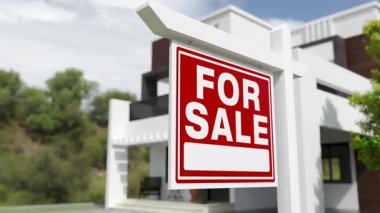 Yeni Çağdaş Ev 'in önünde Emlak İlanına Satıldı.