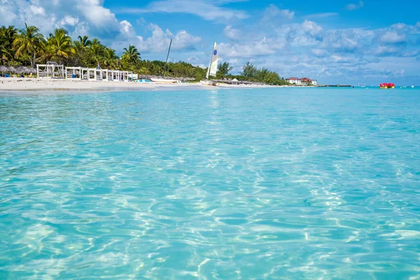 Гарний Пляж Варадеро Кубі Сонячний Літній День — стокове фото