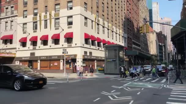 Midtown Manhattan City View — Stock Video