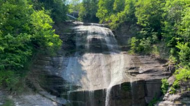 Montour Falls manzaralı, New York 