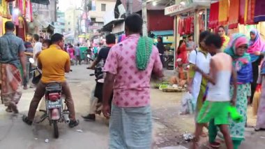 Dhaka 'nın Elaka ilçesi, Bangladeş' in başkenti, yaklaşık Eylül 2021.