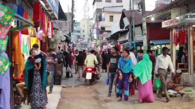 Dhaka 'nın Elaka ilçesi, Bangladeş' in başkenti, yaklaşık Eylül 2021.