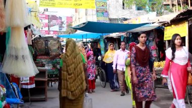 Dhaka 'nın Elaka ilçesi, Bangladeş' in başkenti, yaklaşık Eylül 2021.