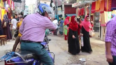 Dhaka 'nın Elaka ilçesi, Bangladeş' in başkenti, yaklaşık Eylül 2021.
