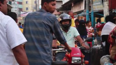 Dhaka 'nın Elaka ilçesi, Bangladeş' in başkenti, yaklaşık Eylül 2021.