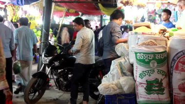 Dhaka 'nın Elaka ilçesi, Bangladeş' in başkenti, yaklaşık Eylül 2021.