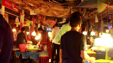 Dhaka 'nın Elaka ilçesi, Bangladeş' in başkenti, yaklaşık Eylül 2021.