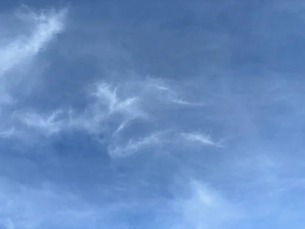 Cielo Azul Nube Blanca — Foto de Stock