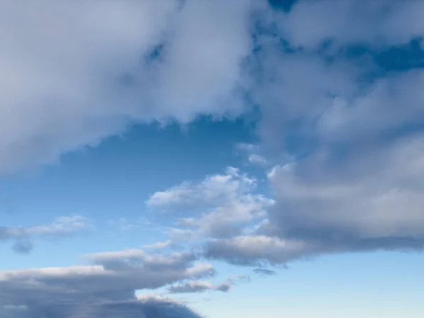 Błękitne Niebo Biała Chmura — Zdjęcie stockowe