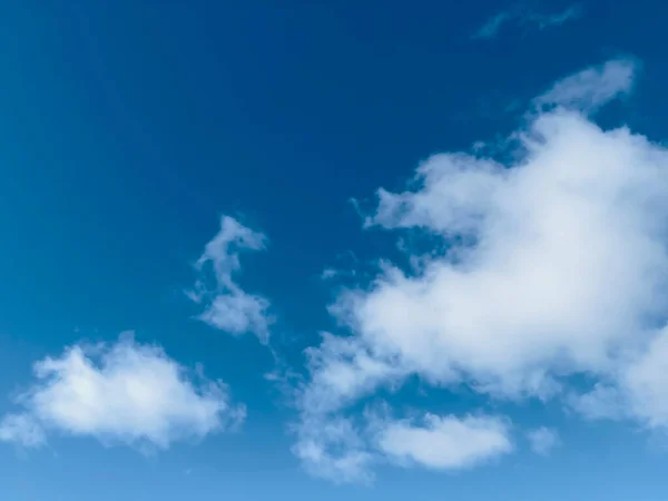 Modrá Obloha Bílý Mrak — Stock fotografie