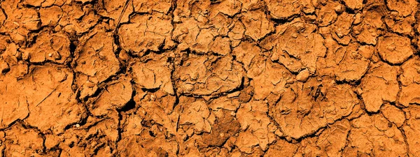 Gedroogde Modder Vuil Droogte Parched Grond — Stockfoto