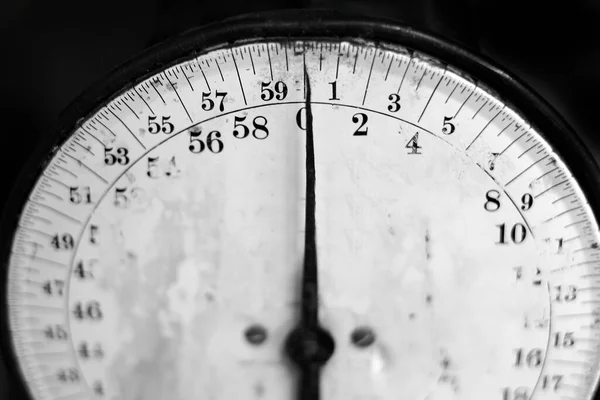 Detail Old Fashioned Vintage Weight Scale — Stock Photo, Image