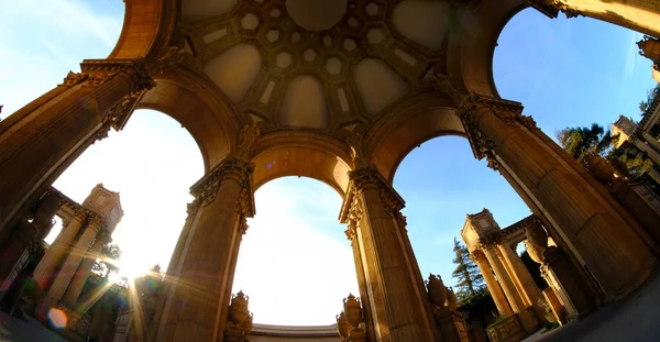 Дворец Изящных Искусств Общественное Здание Архитектуре Сан Франциско Калифорния — стоковое фото