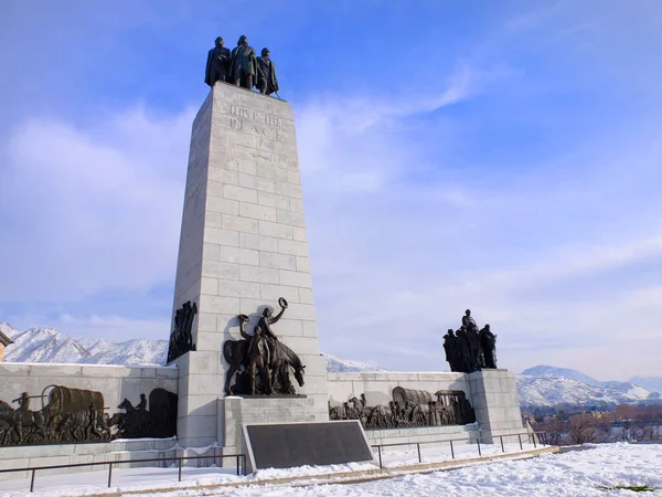 Este Monumento Lugar Historia Mormona Utah —  Fotos de Stock