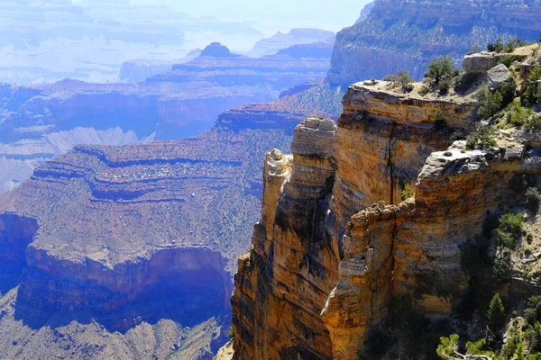 Grand Canyon Arizona Den Usa Mit Atemberaubender Aussicht Auf Rote — Stockfoto
