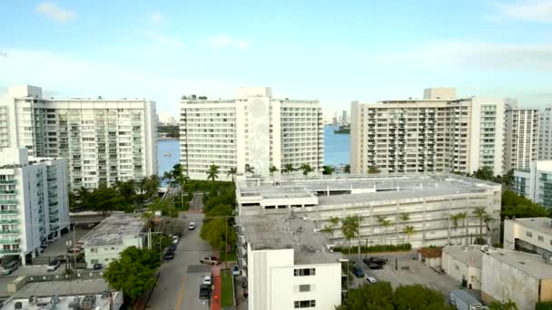 Luchtfoto Mondriaan Hotel Miami Beach Sobe — Stockvideo