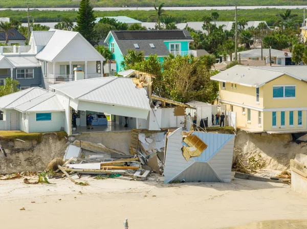 Daytona Beach Hurricane Nicole Utóhatása November 2022 — Stock Fotó