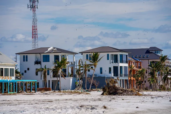 Fort Myers Beach Usa November 2022 Beachfront Real Estate Fort — 스톡 사진