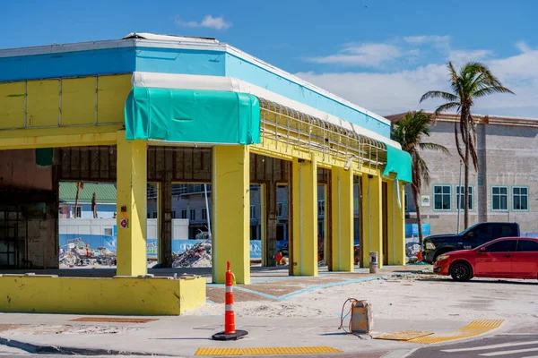 Fort Myers Beach Florida Usa November 2022 Gebäude Fort Myers — Stockfoto