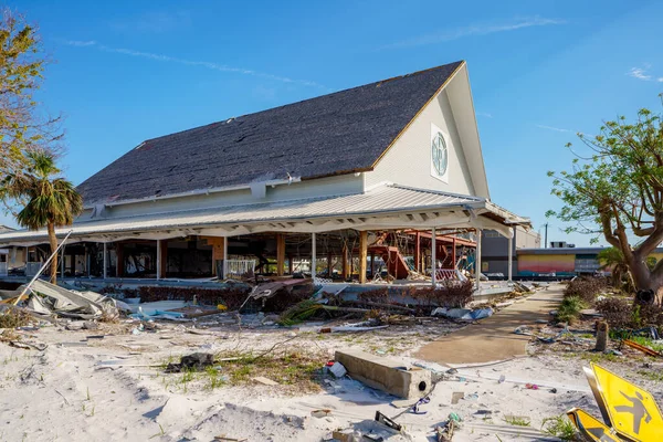Fort Myers Beach Amerika Serikat November 2022 Bisnis Nyaris Tidak — Stok Foto