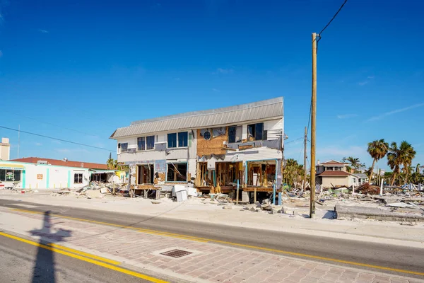 Fort Myers Beach Usa Листопада 2022 Бізнес Будинки Форт Майерс — стокове фото